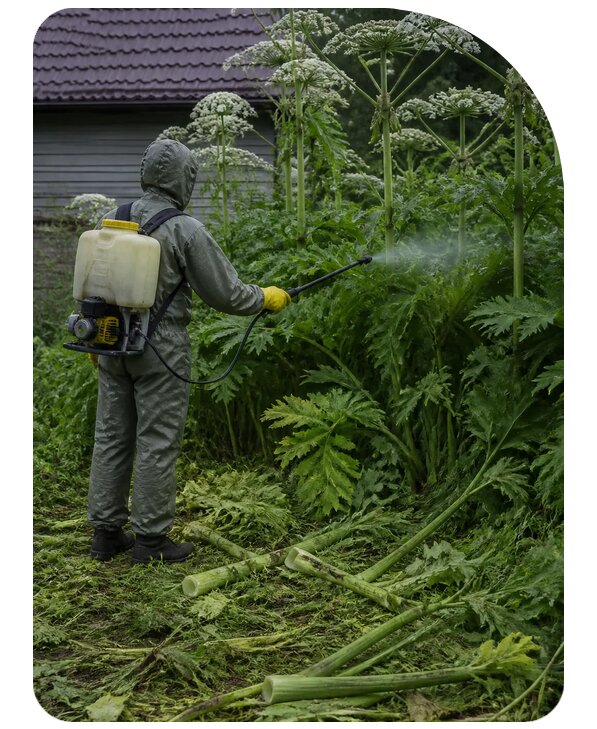 Уничтожение борщевика в Карабулаке по цене от 5165 р. | Сенат-Крб